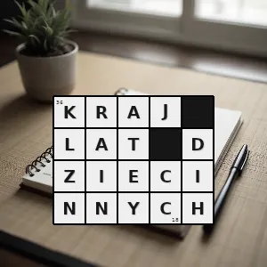 Rozwiązanie krzyżówki: poetycko o ojczyźnie - kraj lat dziecinnych | hasła, synonimy i podpowiedzi Hasło krzyżówkowe poetycko o ojczyźnie - kraj lat dziecinnych – rozwiązanie, synonimy, podpowiedzi i definicje krzyżówkowe